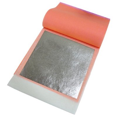 Genuine silver leaf 
